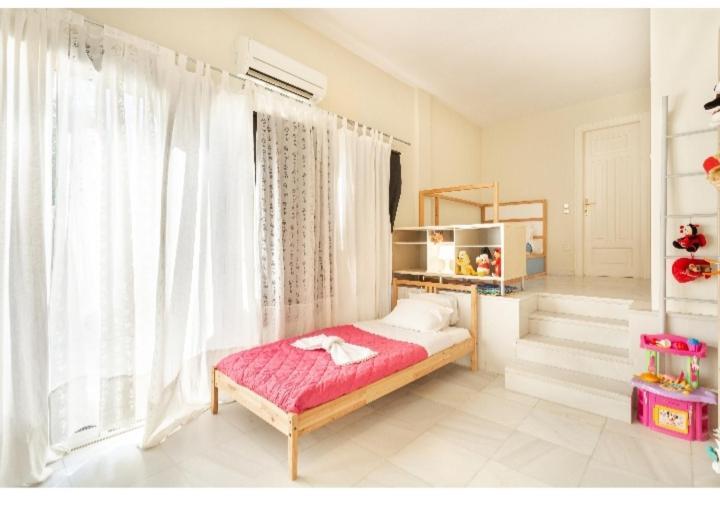 Artemis Villa Near Athens Airport Markopoulo Mesogaias Bagian luar foto