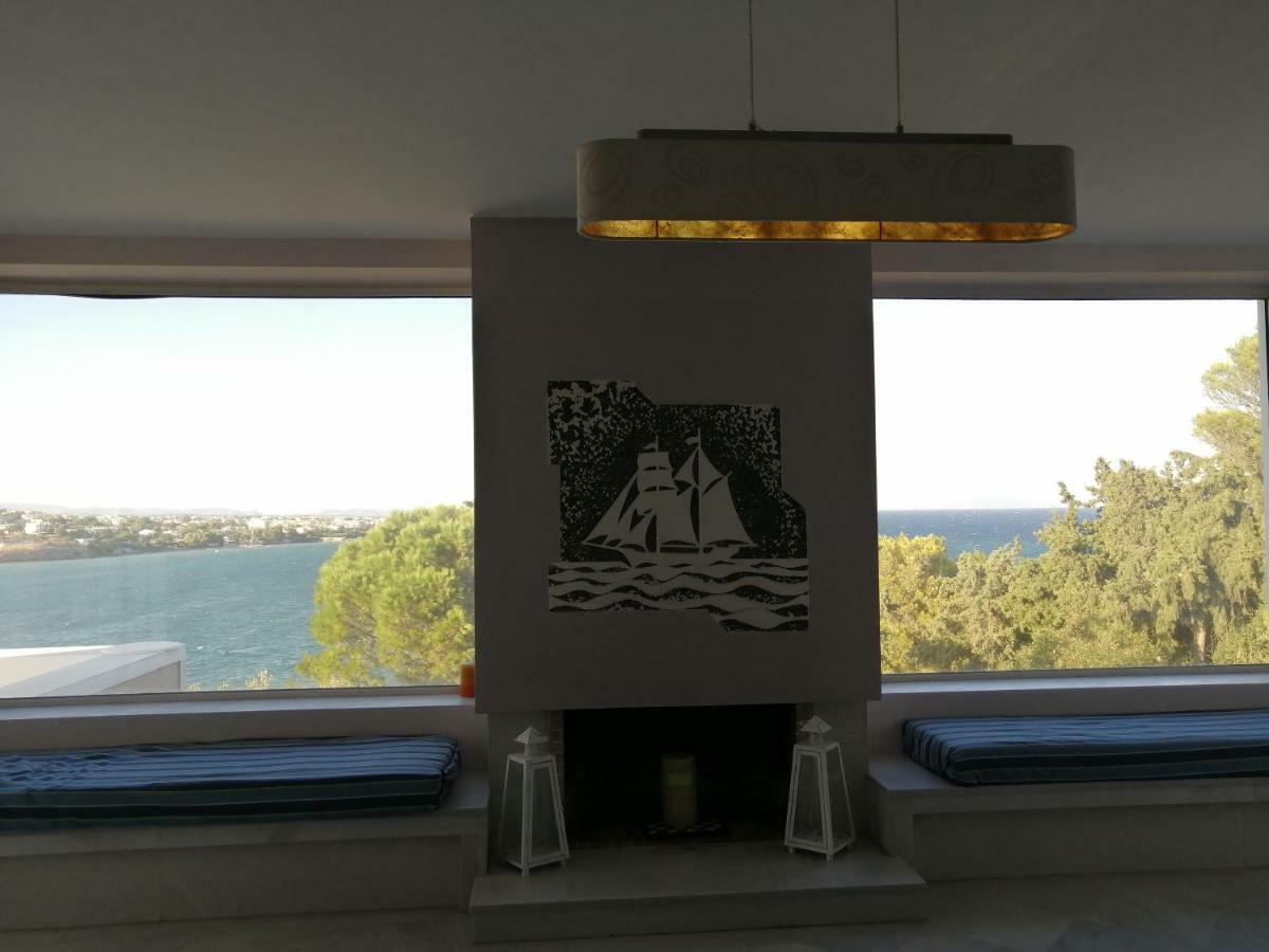 Artemis Villa Near Athens Airport Markopoulo Mesogaias Bagian luar foto